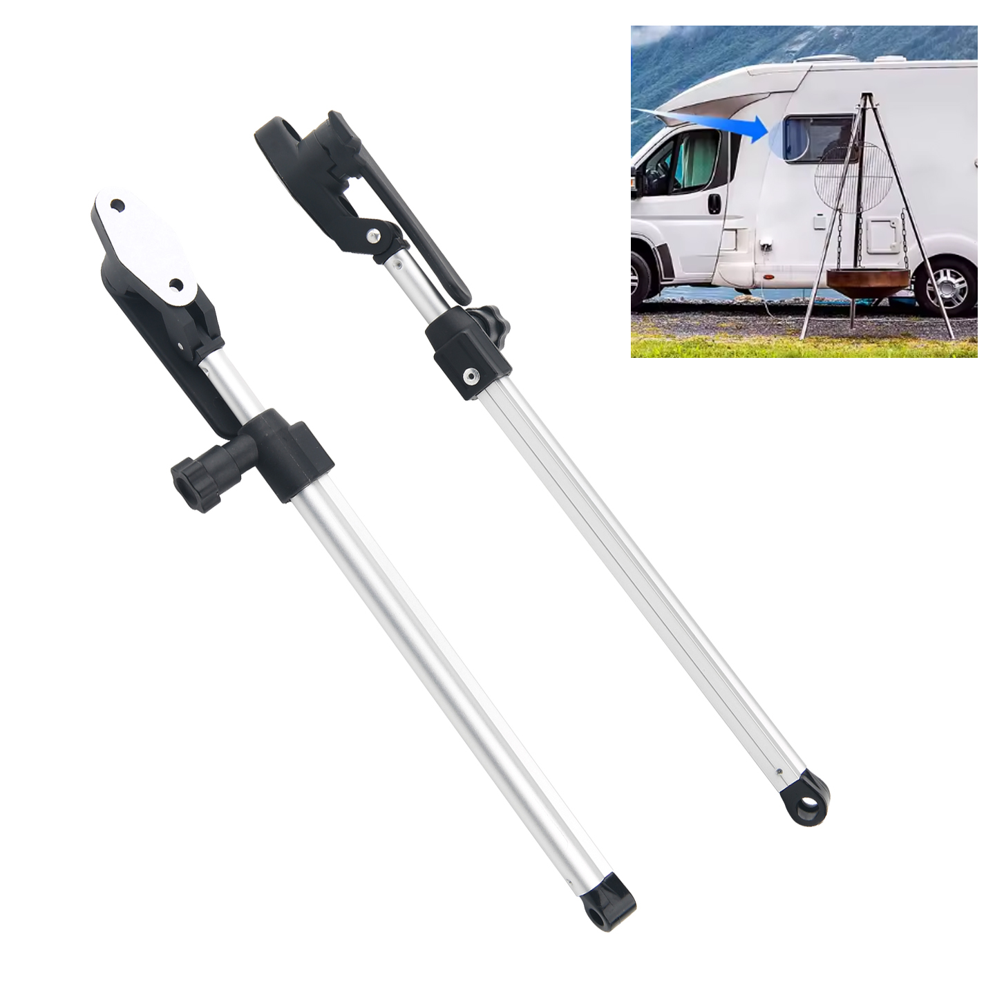 Window Lock Bar - Varilla de soporte para ventana RV,