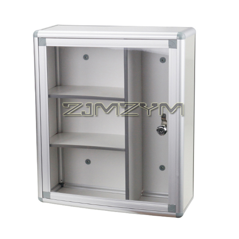 Medicine Cabinet Lock - Botiquín portátil de aleación de aluminio,