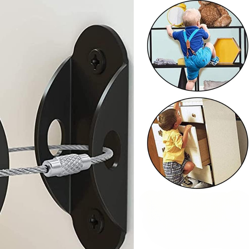 Earthquake Anchor Strap - Anclajes para muebles, correas para evitar