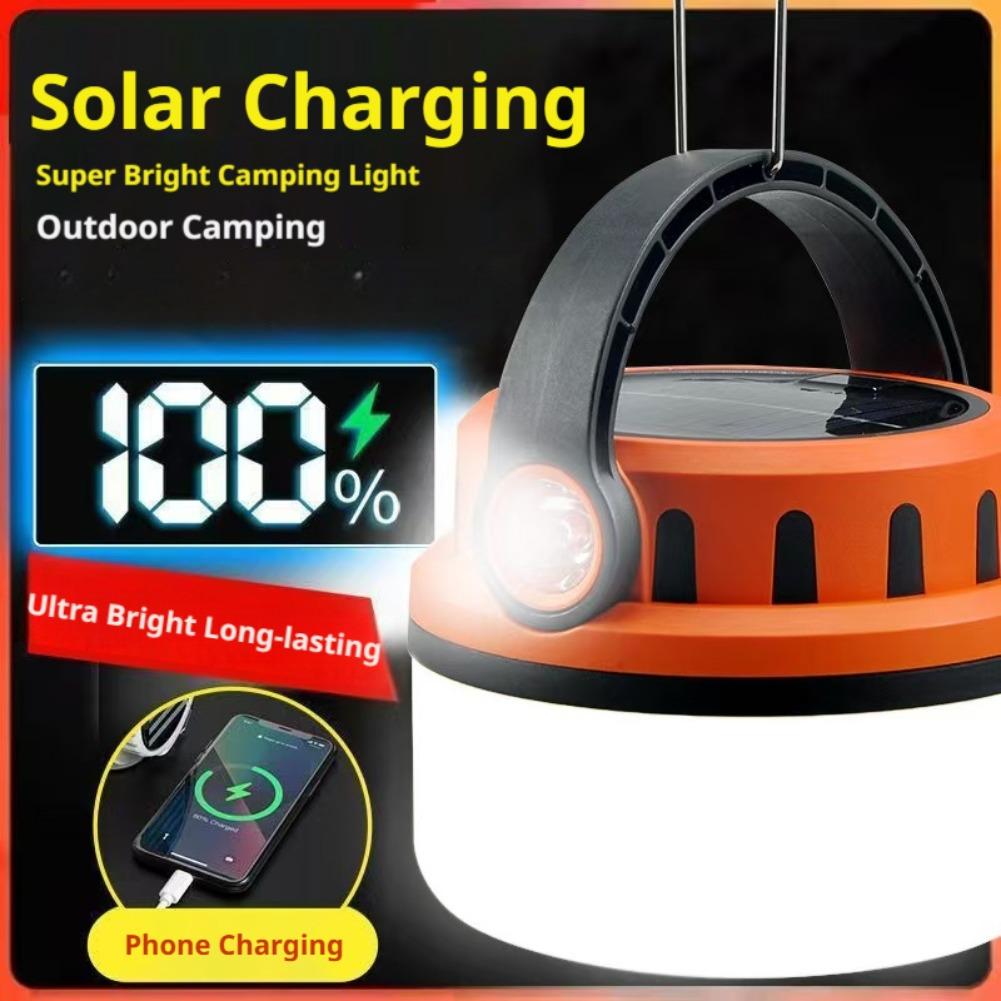 Power Outage Light - Linterna de camping recargable solar con