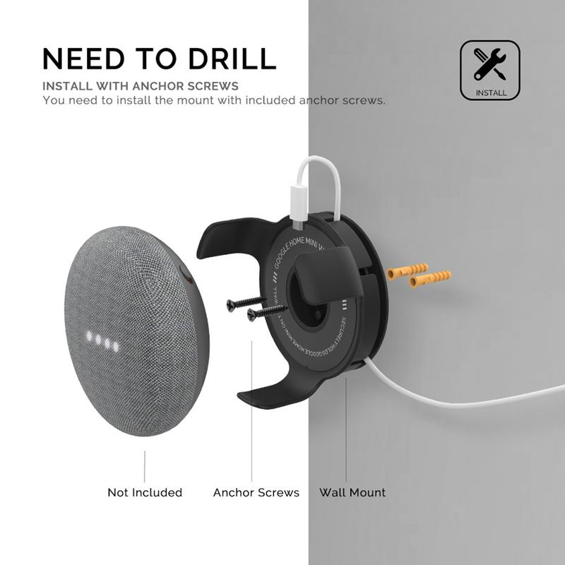 Soporte de pared para Google H - Google Speaker Nest Mini reseña y precio