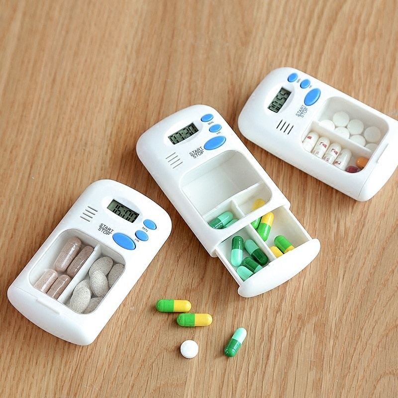 Mini pastillero portátil, alar - Medicine Cabinet Lock reseña y precio