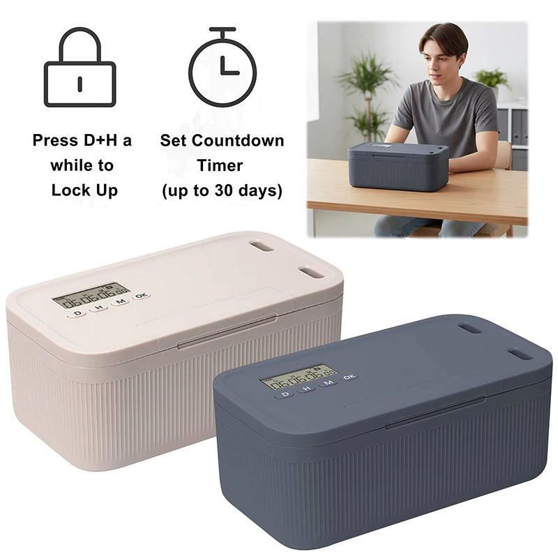 Caja de bloqueo con temporizad - Medicine Cabinet Lock reseña y precio