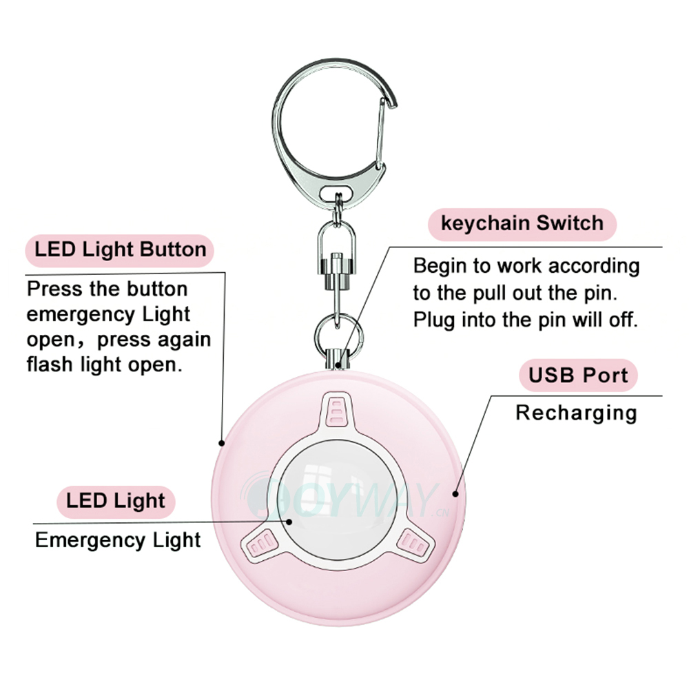 Llavero de seguridad de autode - Personal Alarm Keychain reseña y precio