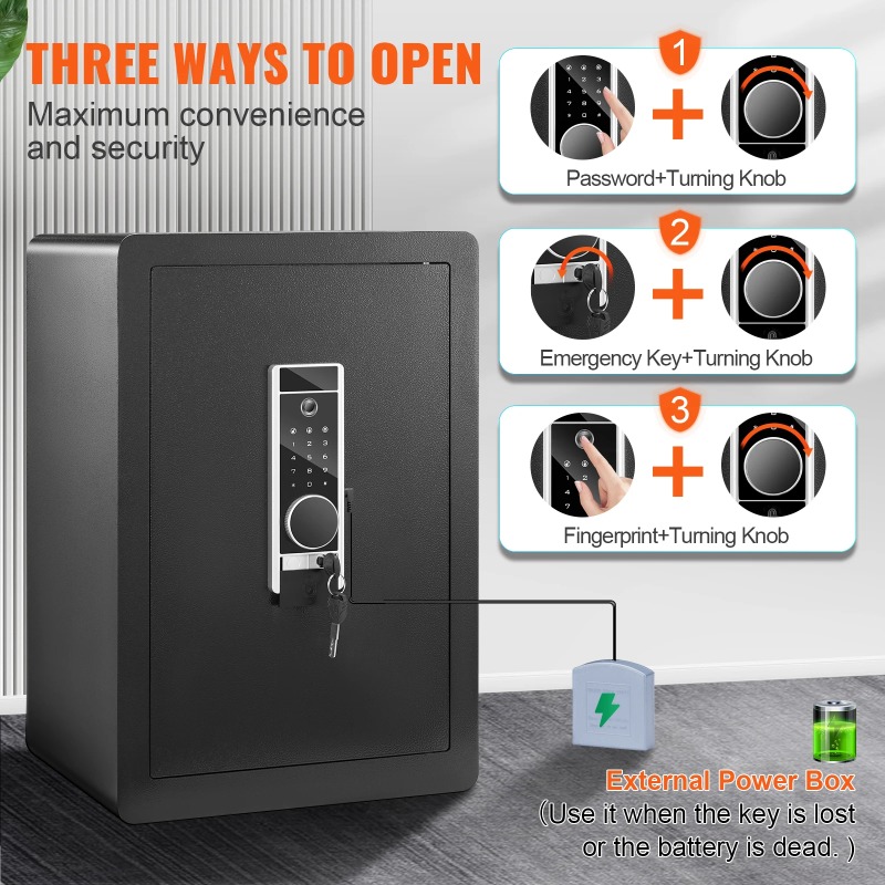SucceBuy Caja fuerte eléctrica - Fire Safe Document reseña y precio