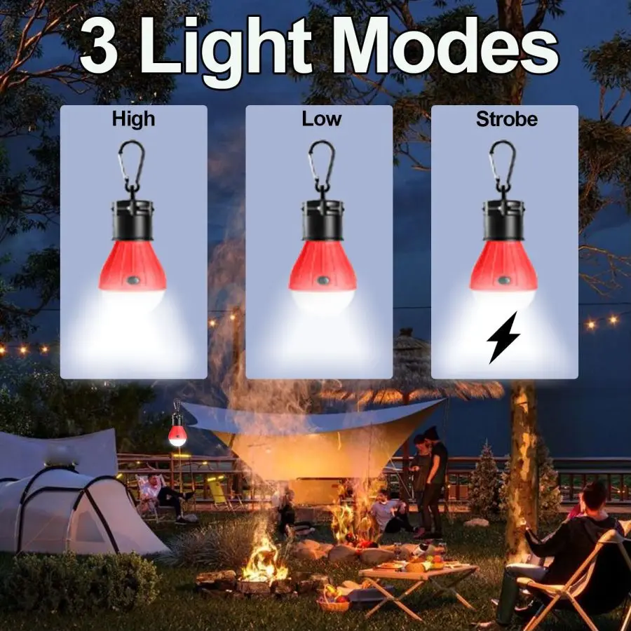 Luces LED para acampar, lámpar - Power Outage Light reseña y precio