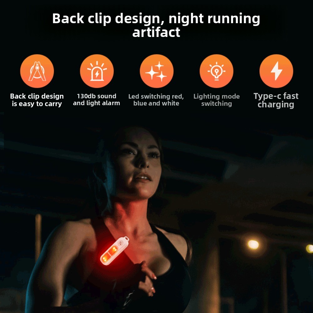 Luz LED de advertencia de segu - Personal Alarm Keychain reseña y precio
